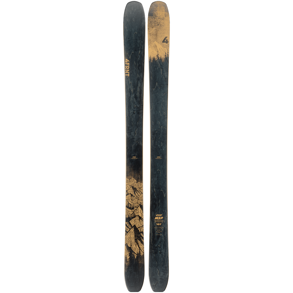 4FRNT MSP 107 - 2022 Men's All-Mountain Wide Ski Review | SKI