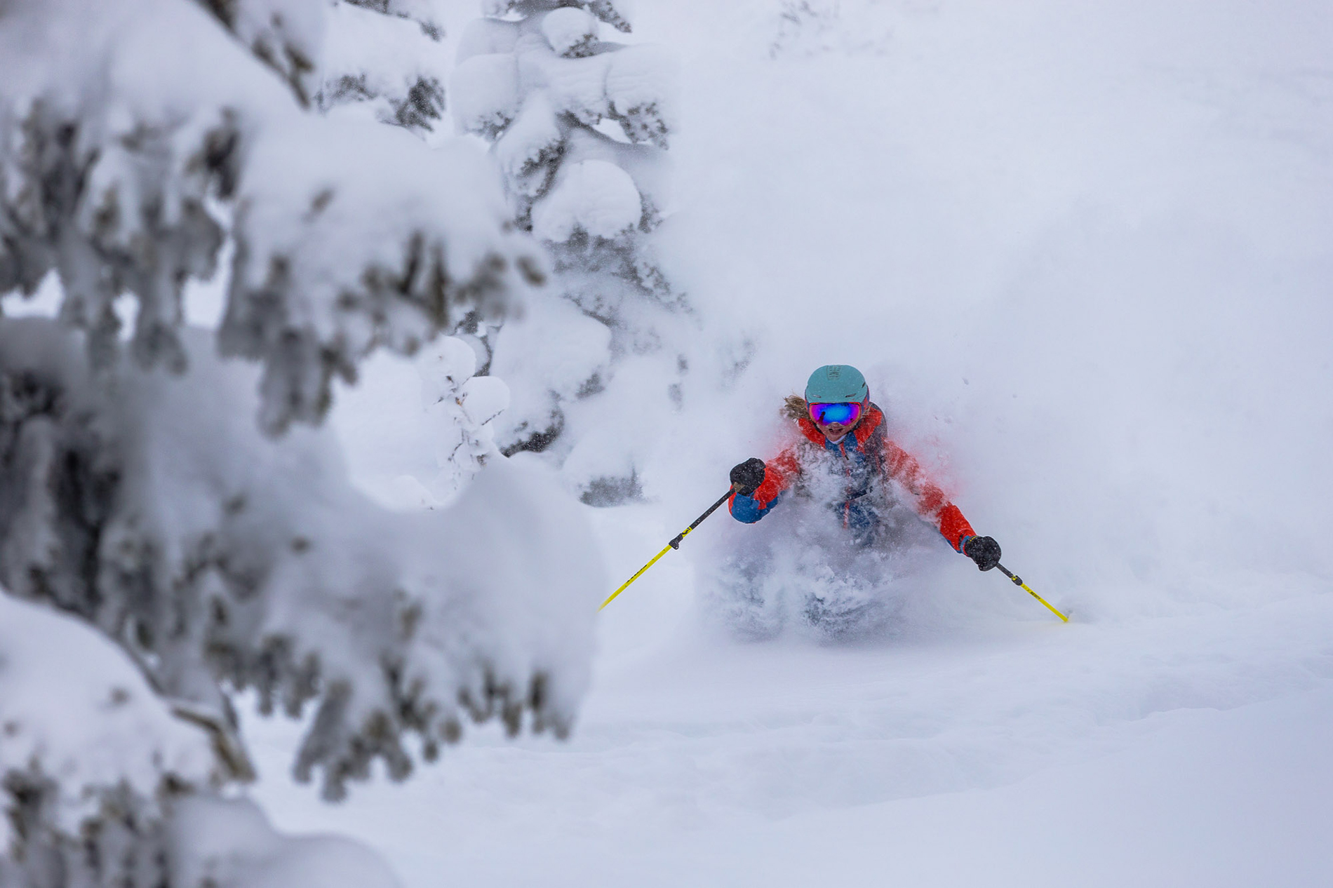 Whitefish, Montana ski photography