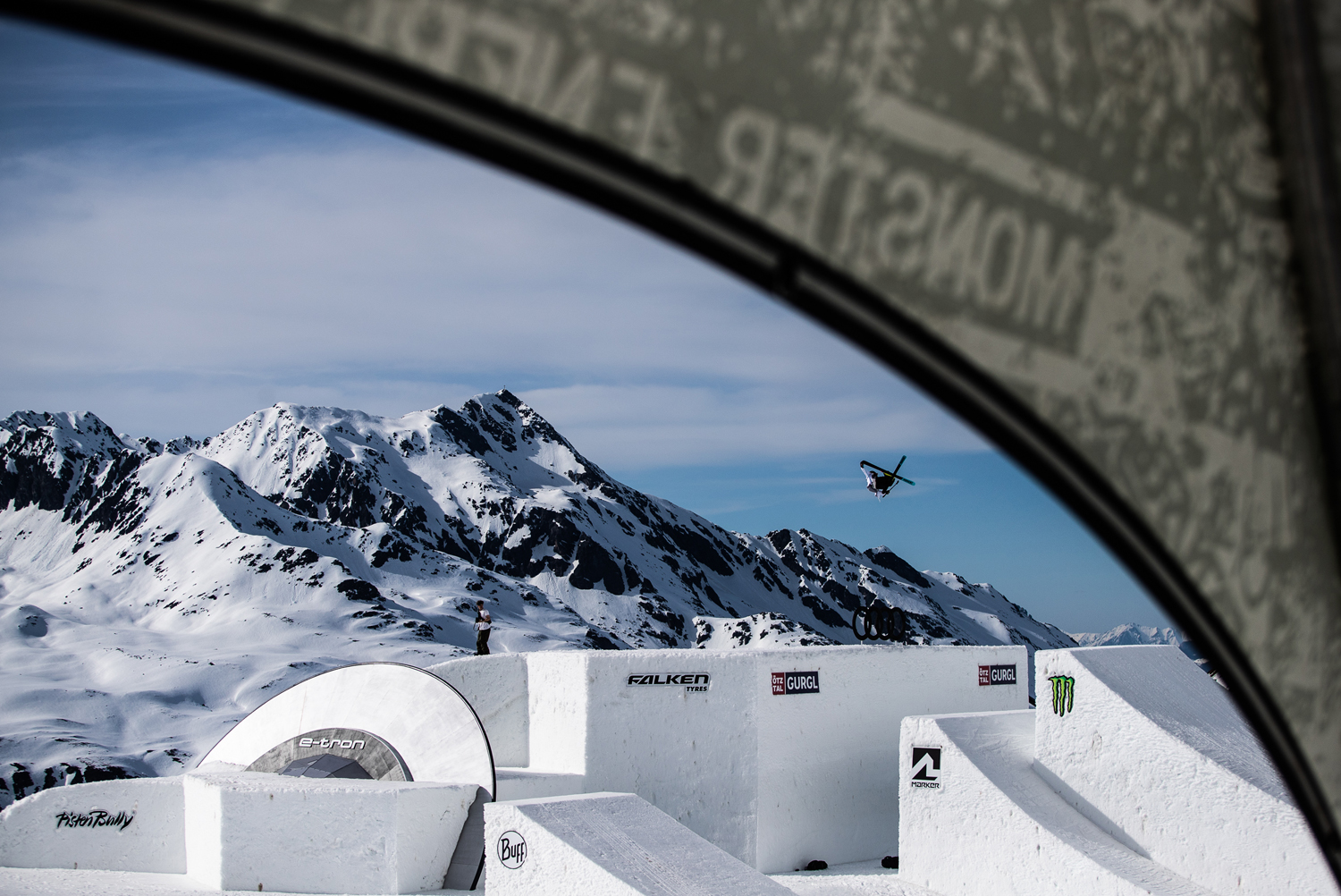 Audi Nines ski photography